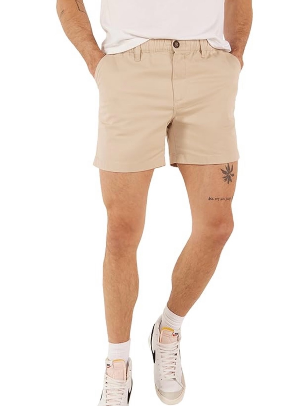 Chubbies Chino Shorts 5.5 inch- Khaki-Small